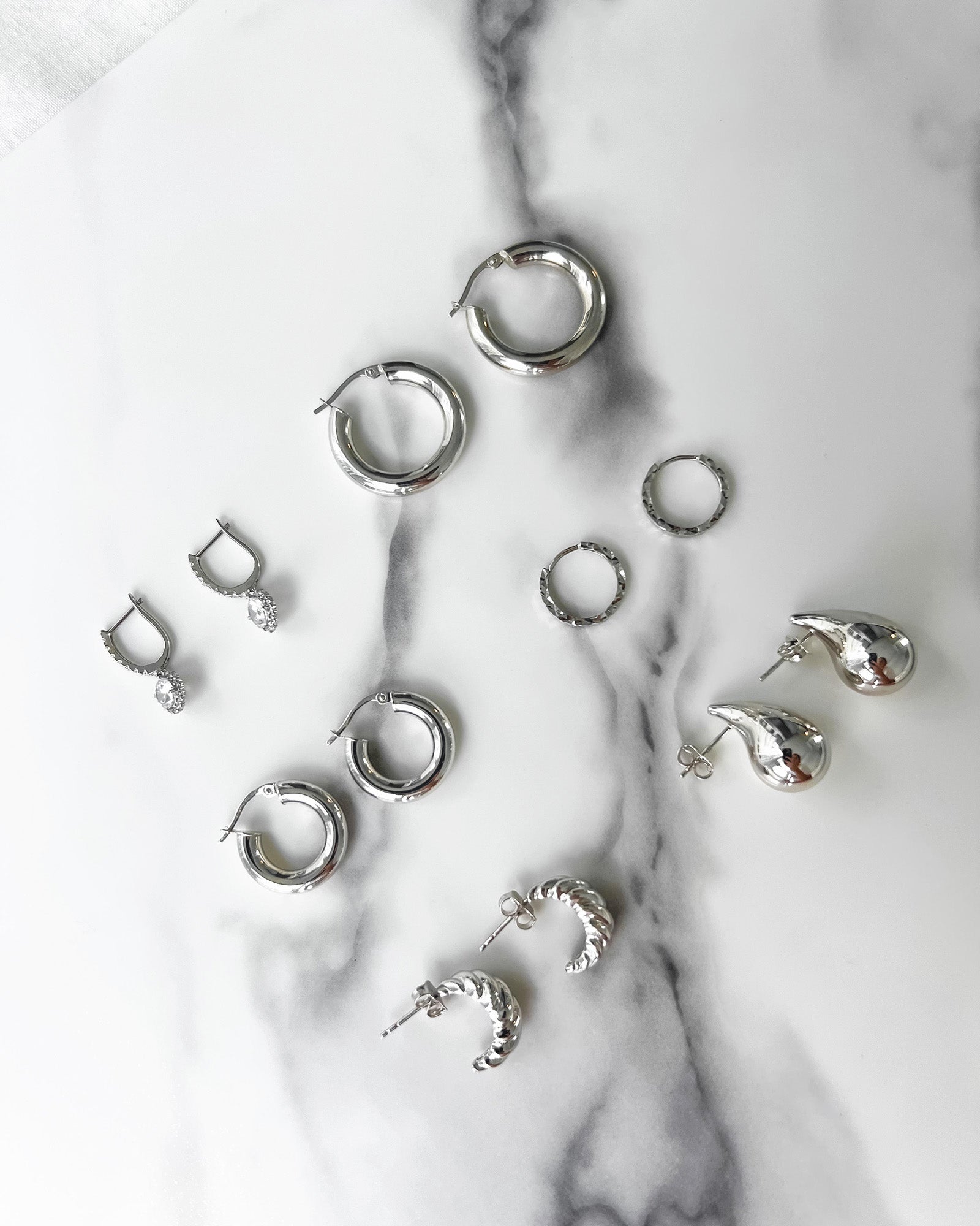 Medium Bold Teardrop Earrings