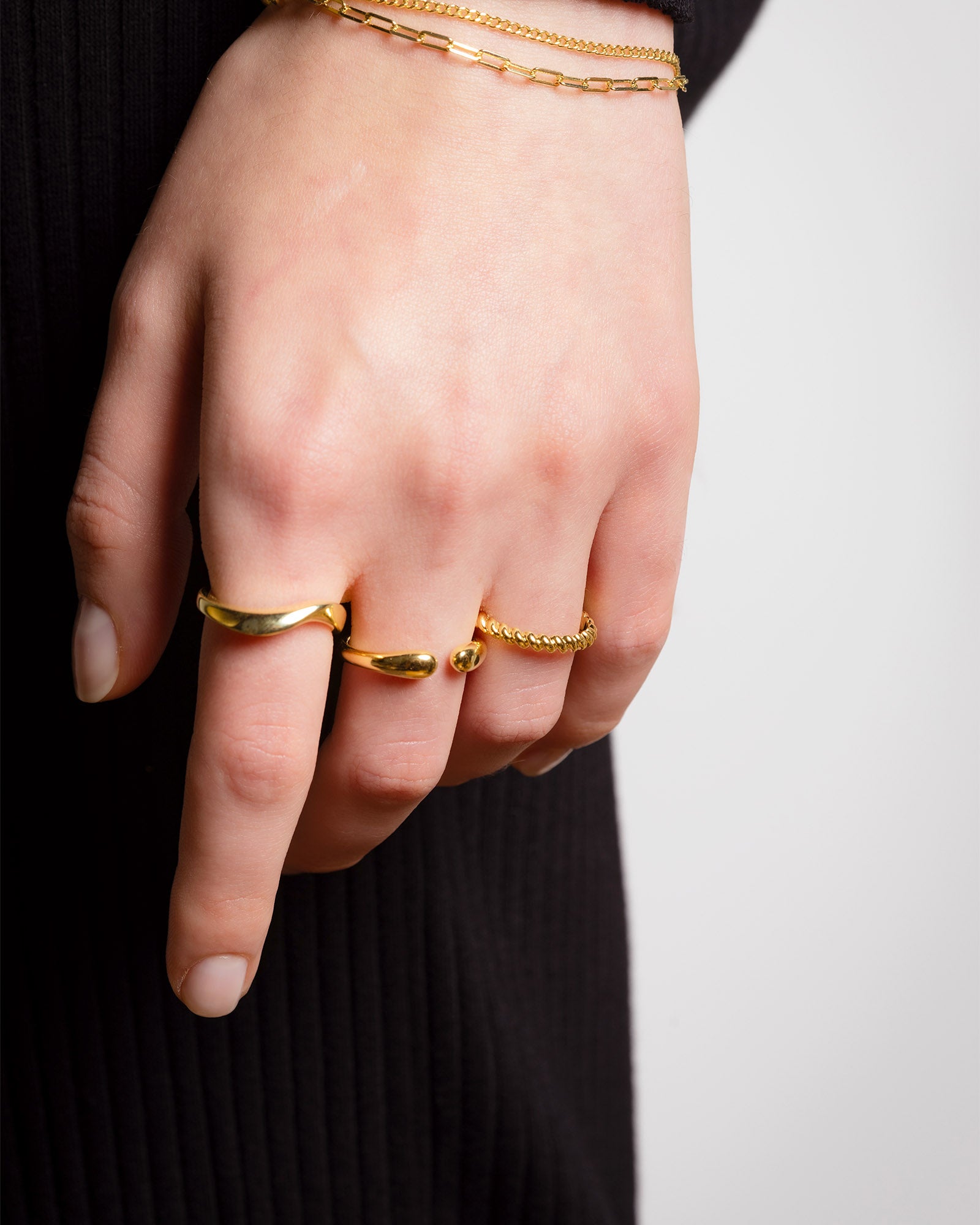 Wavy Stackable Ring