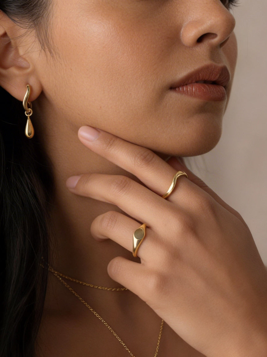 Wavy Sculptural Ring
