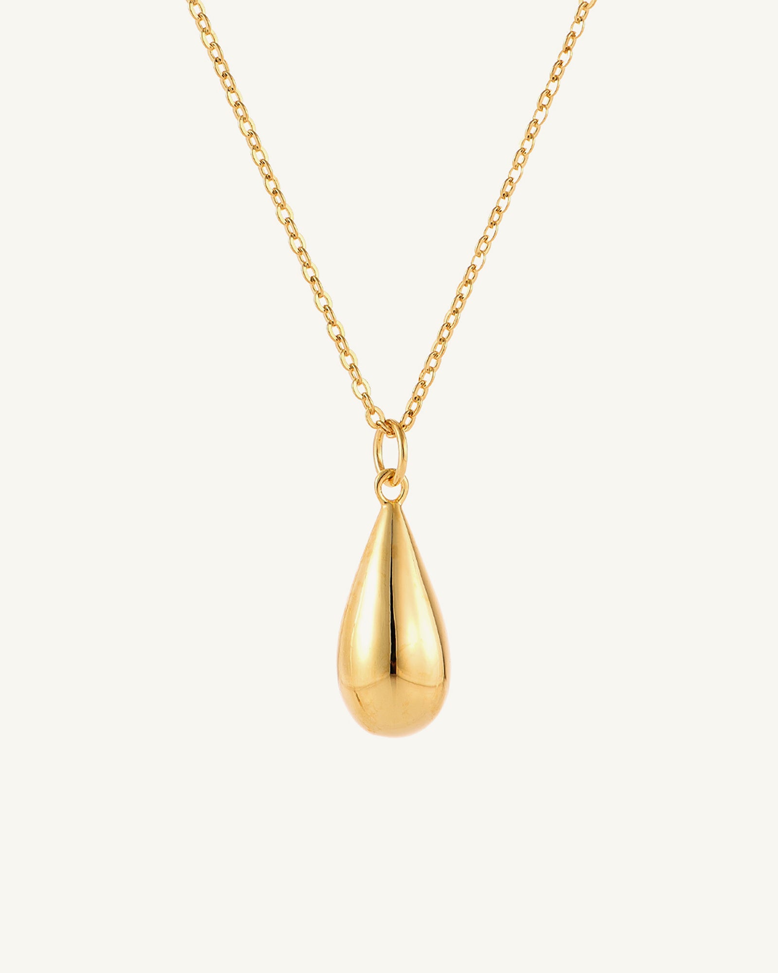 Teardrop Pendant Necklace