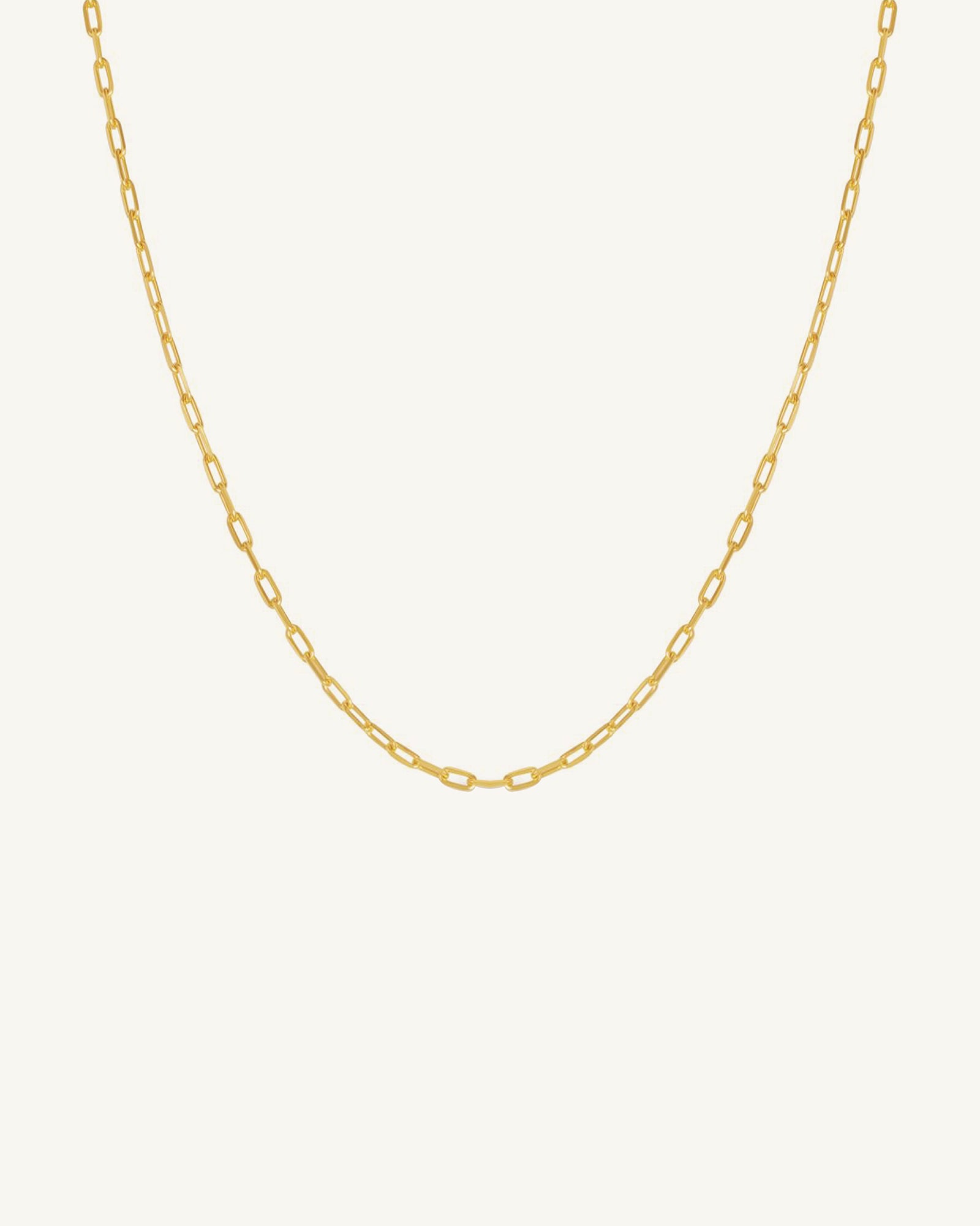 Classic Paperclip Chain Necklace