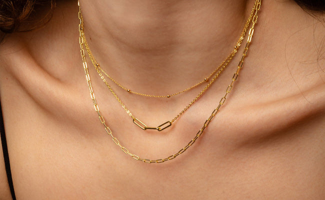 Fine Beads Chain Necklace