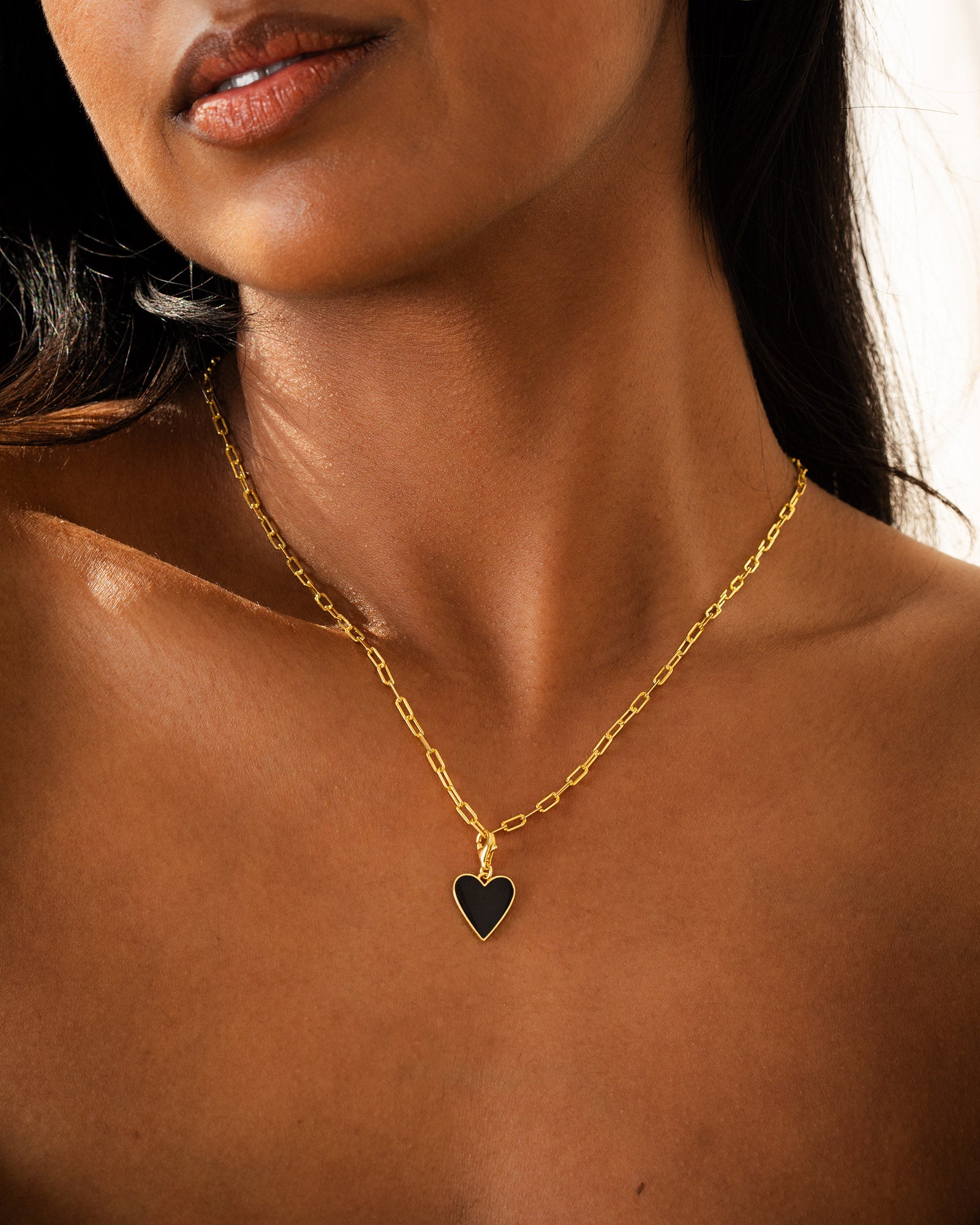 Enamel Heart Charm