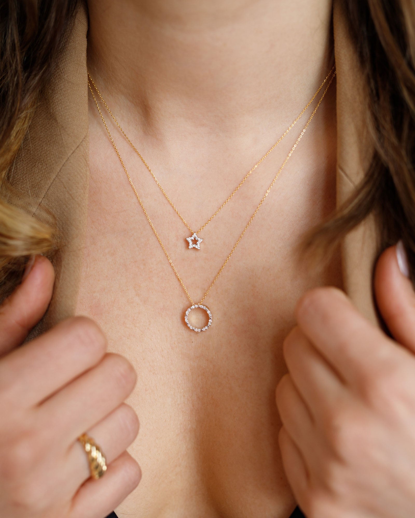 Star Diamond Necklace