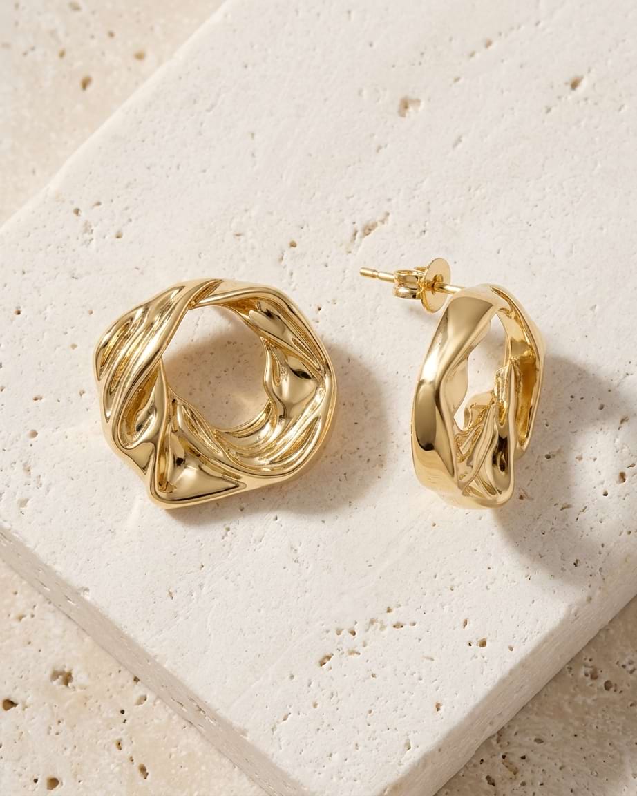 Molten Sculpt Earrings