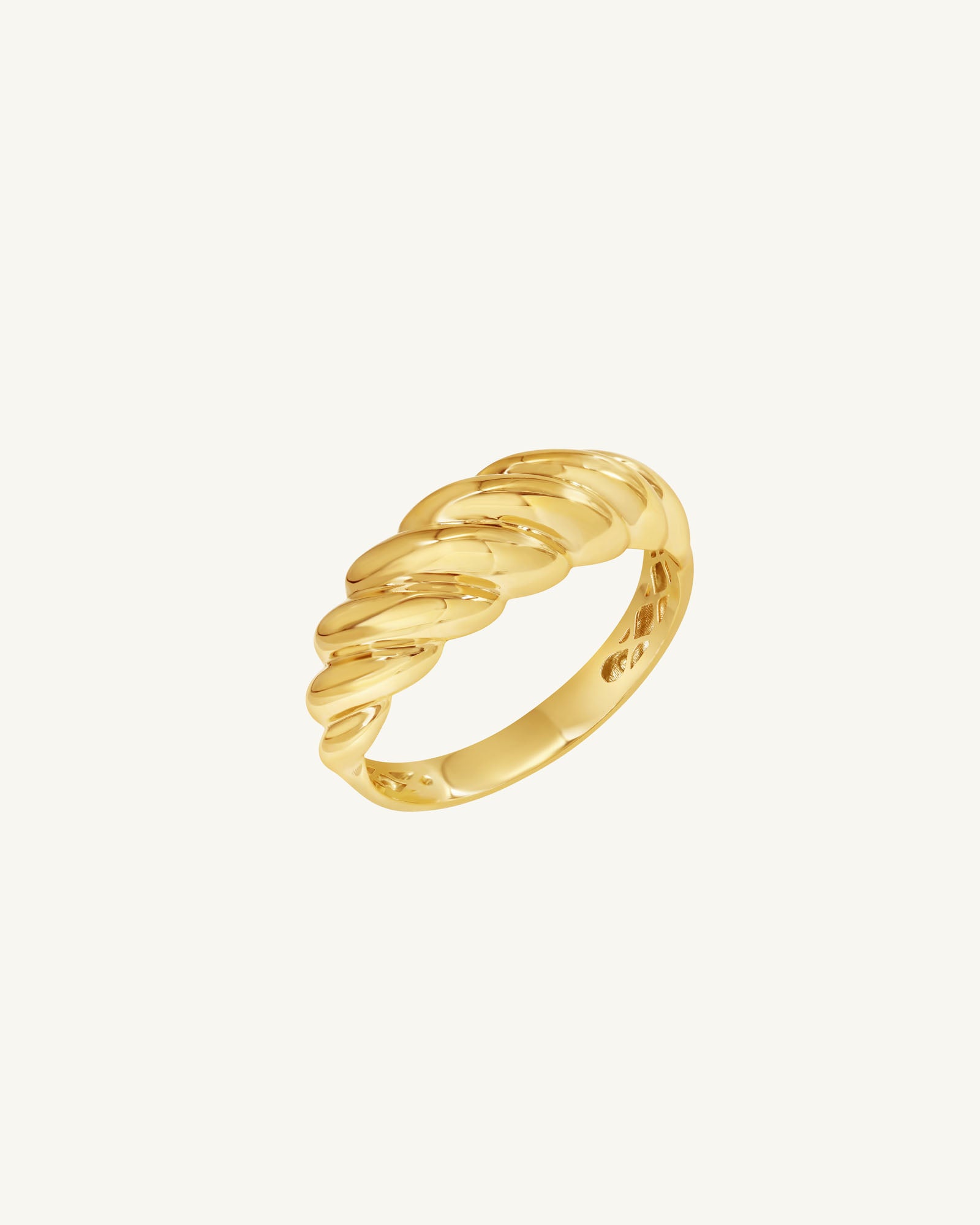 Bold Croissant Ring