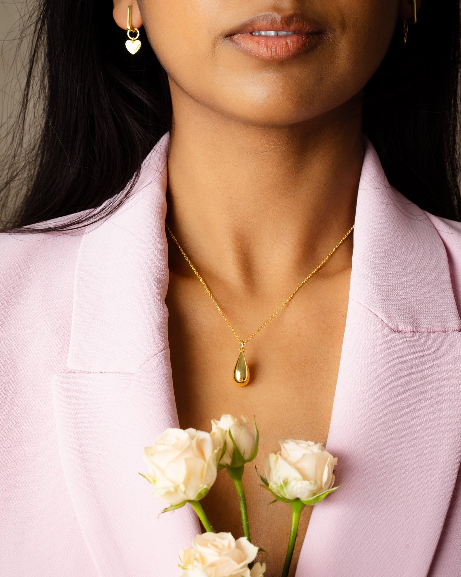 Teardrop Pendant Necklace