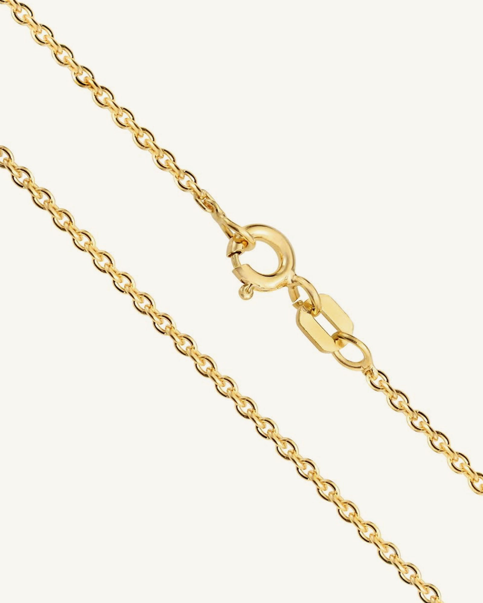 Fine Rolo Chain Necklace