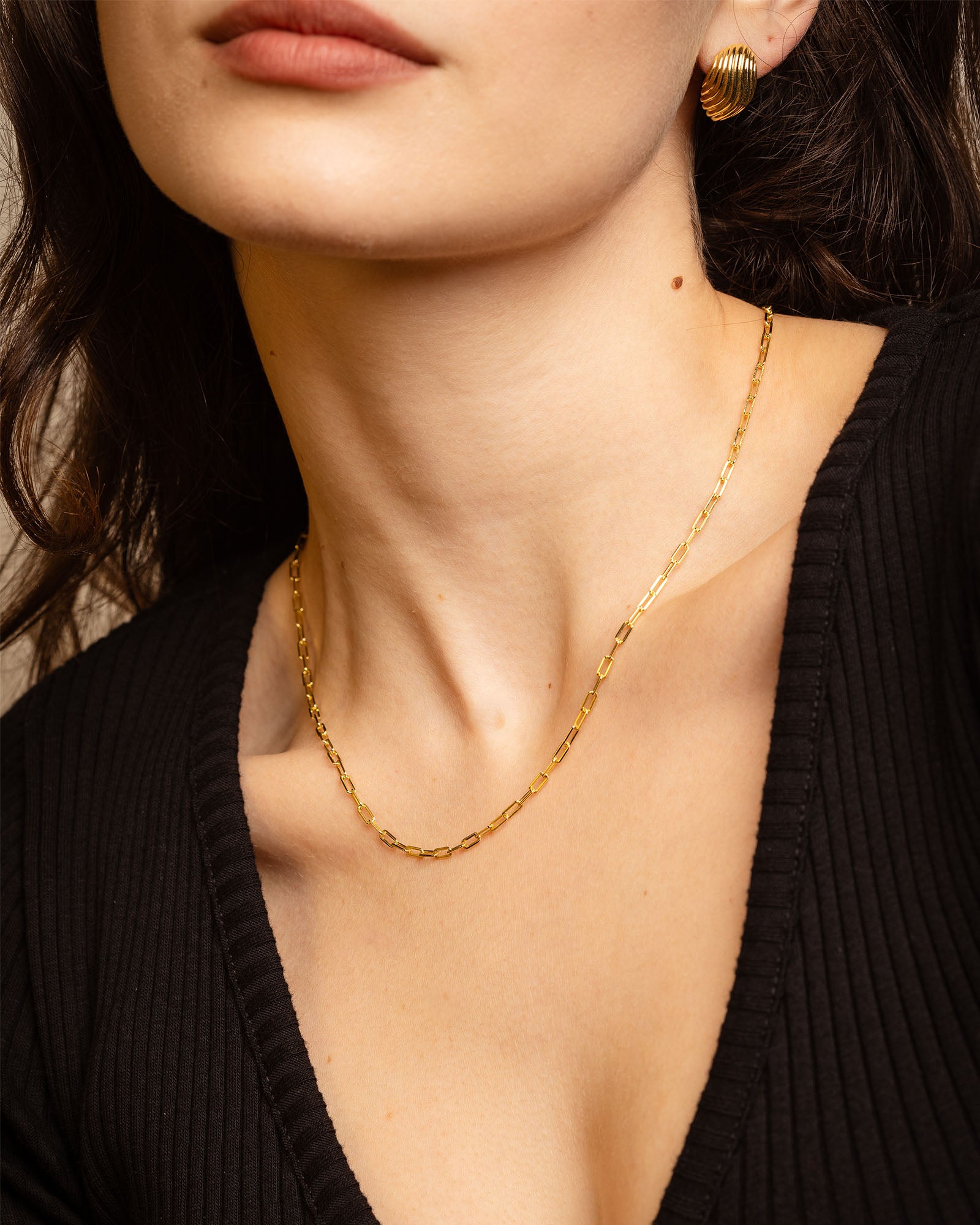 Classic Paperclip Chain Necklace