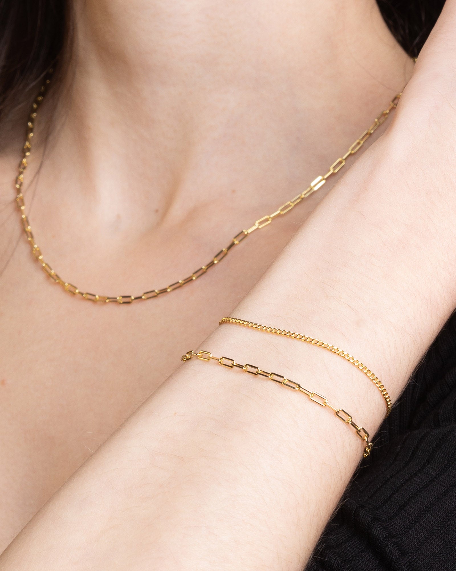 Classic Paperclip Chain Bracelet