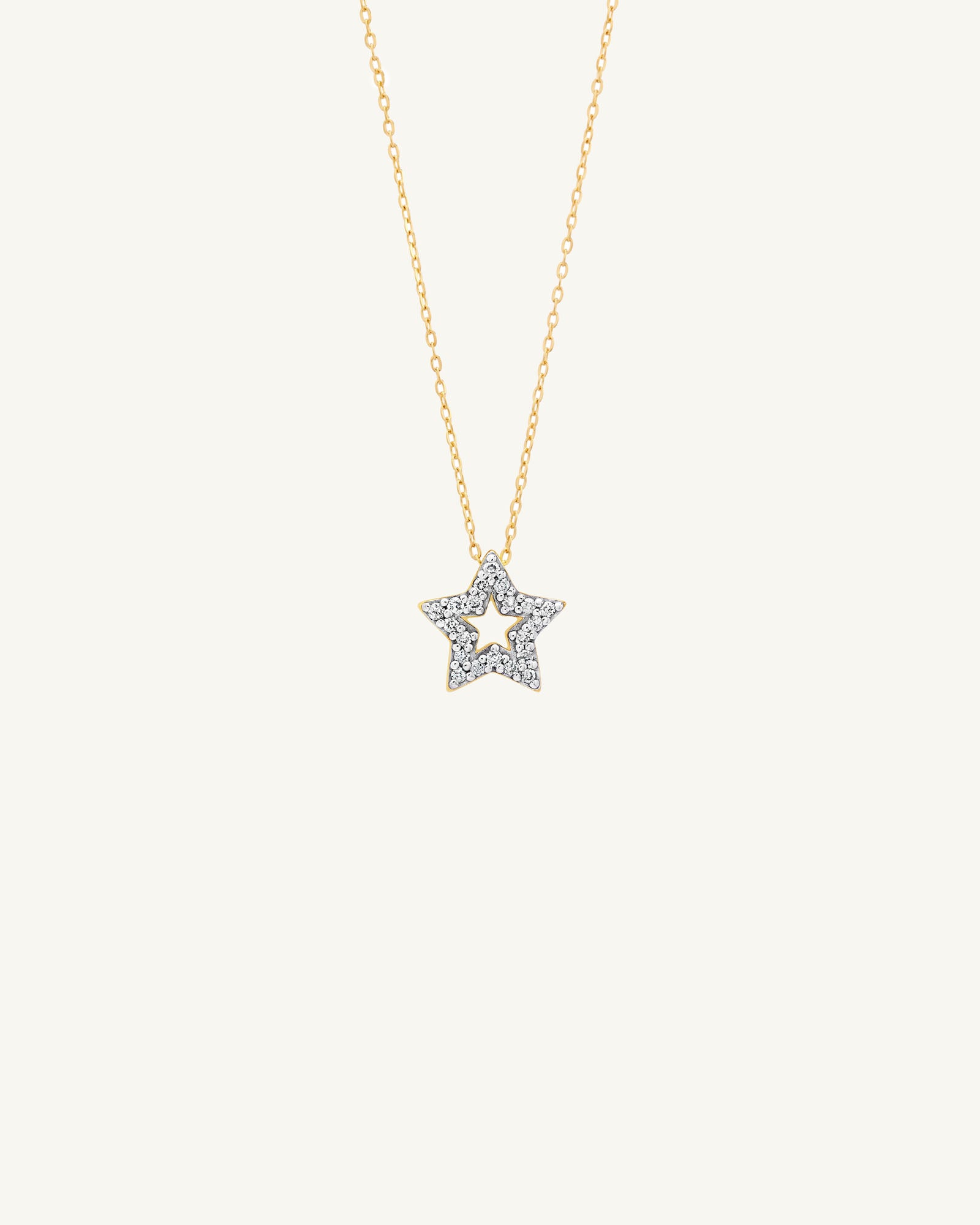 Star Diamond Necklace