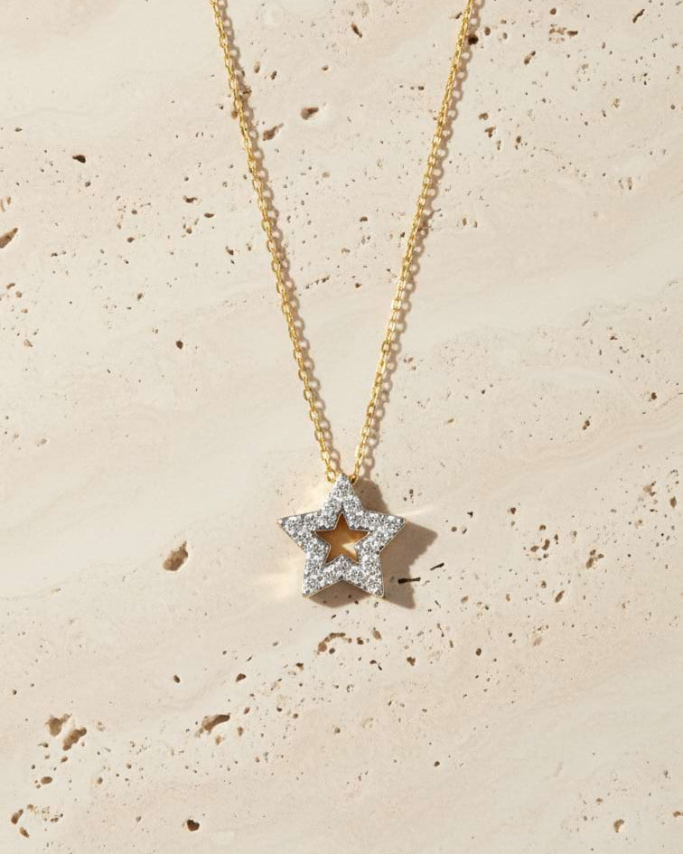 Star Diamond Necklace